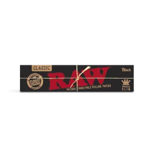 Black Kingsize Slim Papers