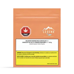 Balanced 1:1 Orange Milk Chocolate